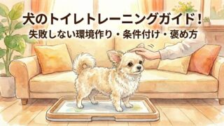 犬のトイレトレーニングガイド！失敗しない環境作り・条件付け・褒め方まで獣医師が解説