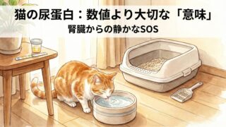 猫の尿蛋白：数値より大切な「意味」｜腎臓からの静かなSOS