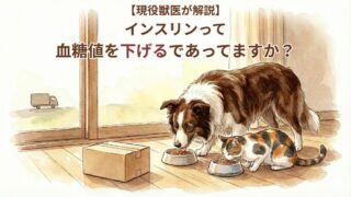 【現役獣医が解説】インスリンって血糖値を下げるって合っていますか？