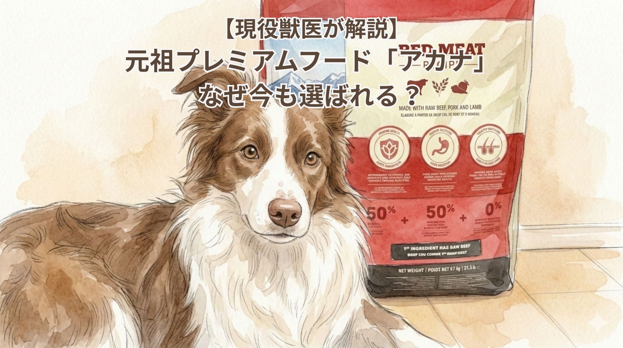 元祖プレミアムフード「アカナ」なぜ今も選ばれる？現役獣医がクラシック3種を本音比較