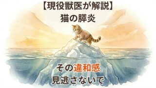 【現役獣医が解説】猫の膵炎の症状、検査、治療について