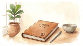 【健康管理に】犬用ヘルスケアノート