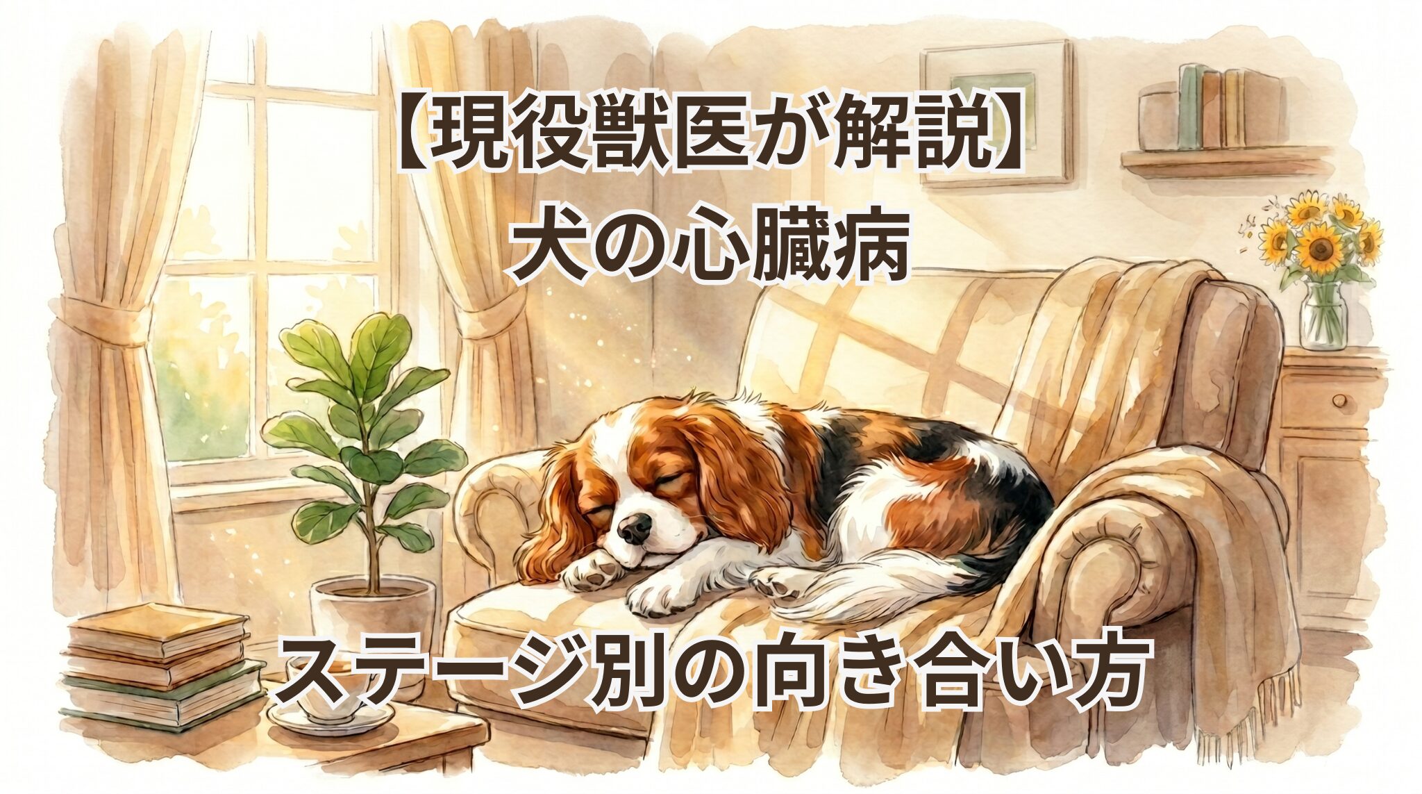 【現役獣医がしっかり解説】犬の心臓病・僧帽弁閉鎖不全症のステージと治療法